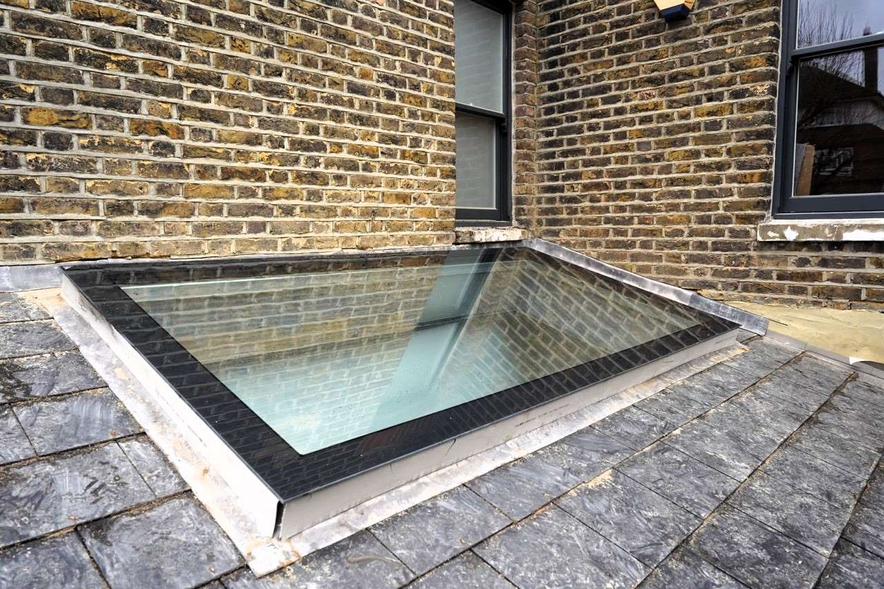 Bespoke Frameless Skylight for Flat Roof - Triple Glazed