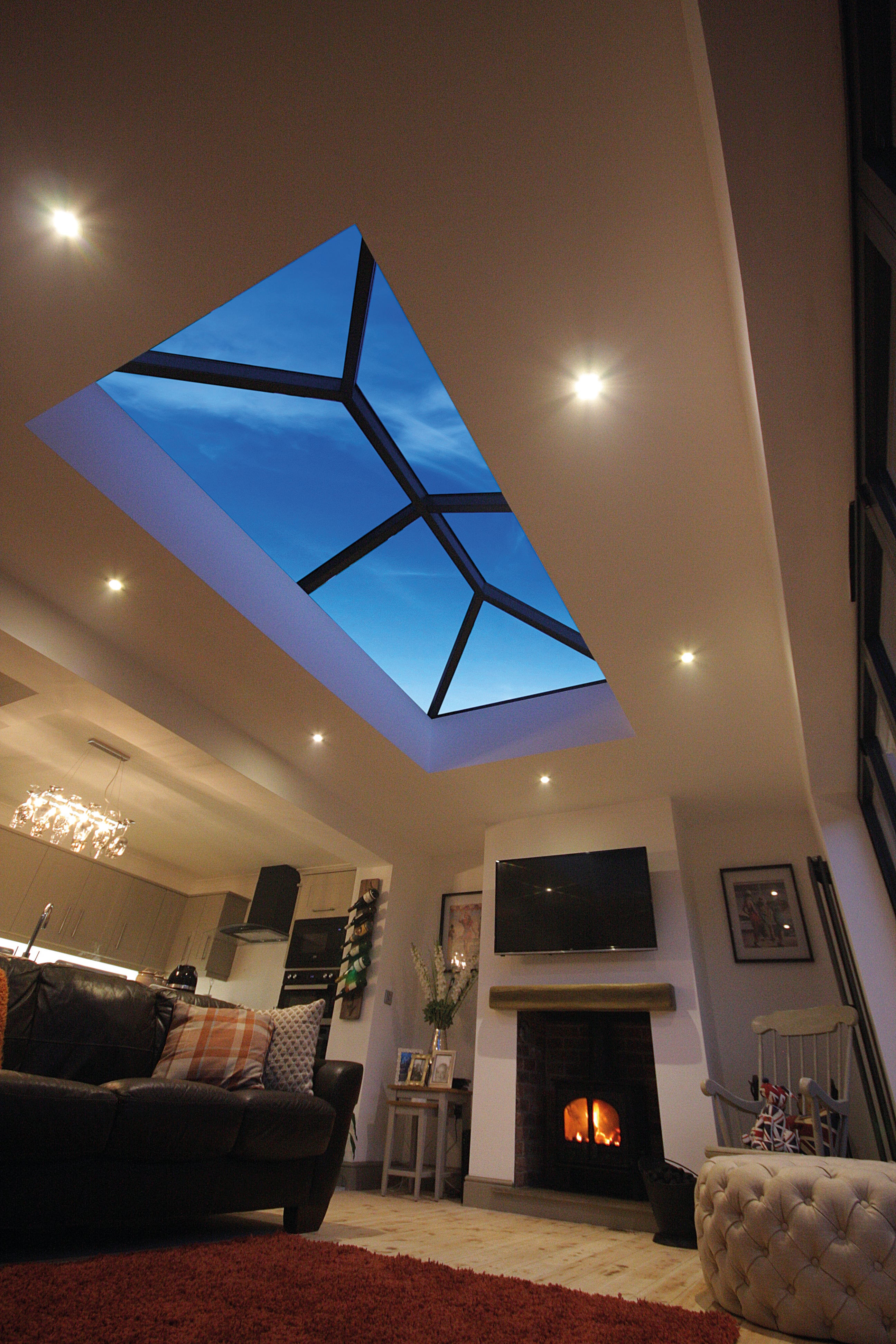 Korniche Bespoke Aluminium Roof Lantern Style #2