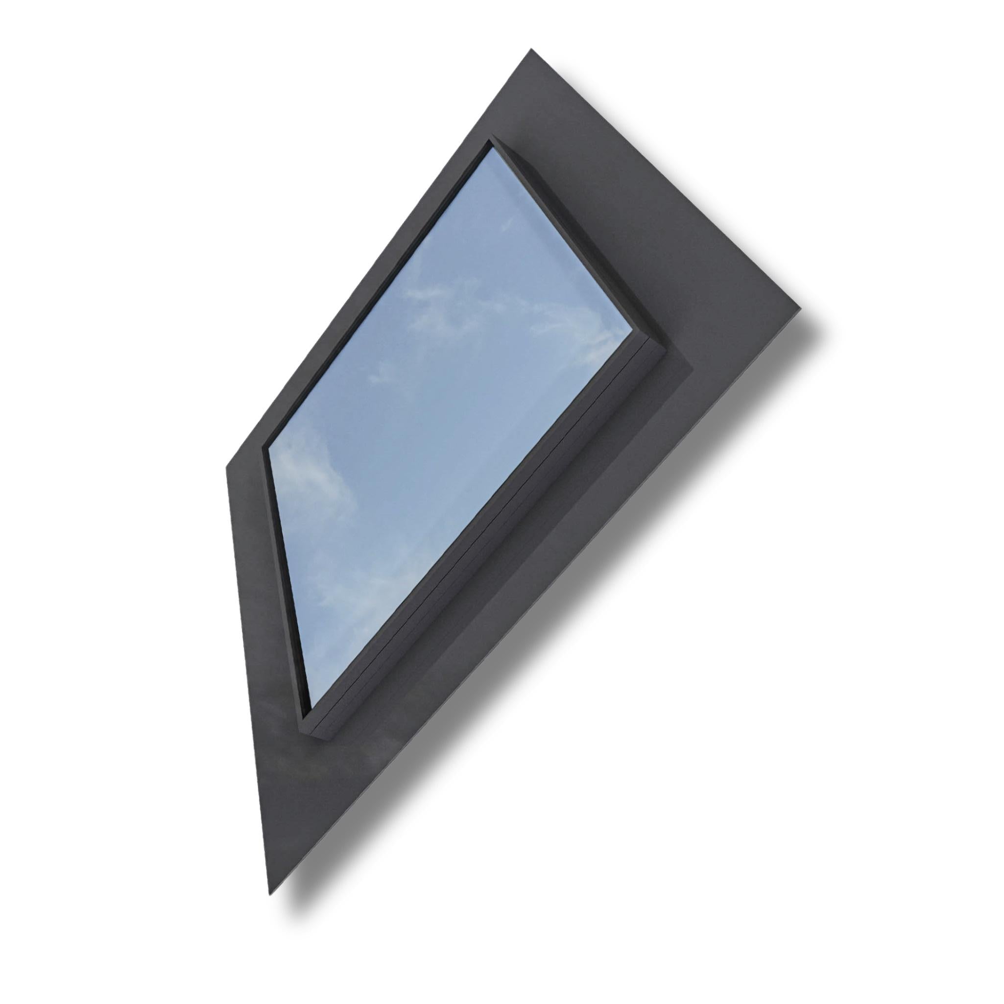 500 x 500 mm Frameless Skylight for Pitched Roof - Triple Glazed