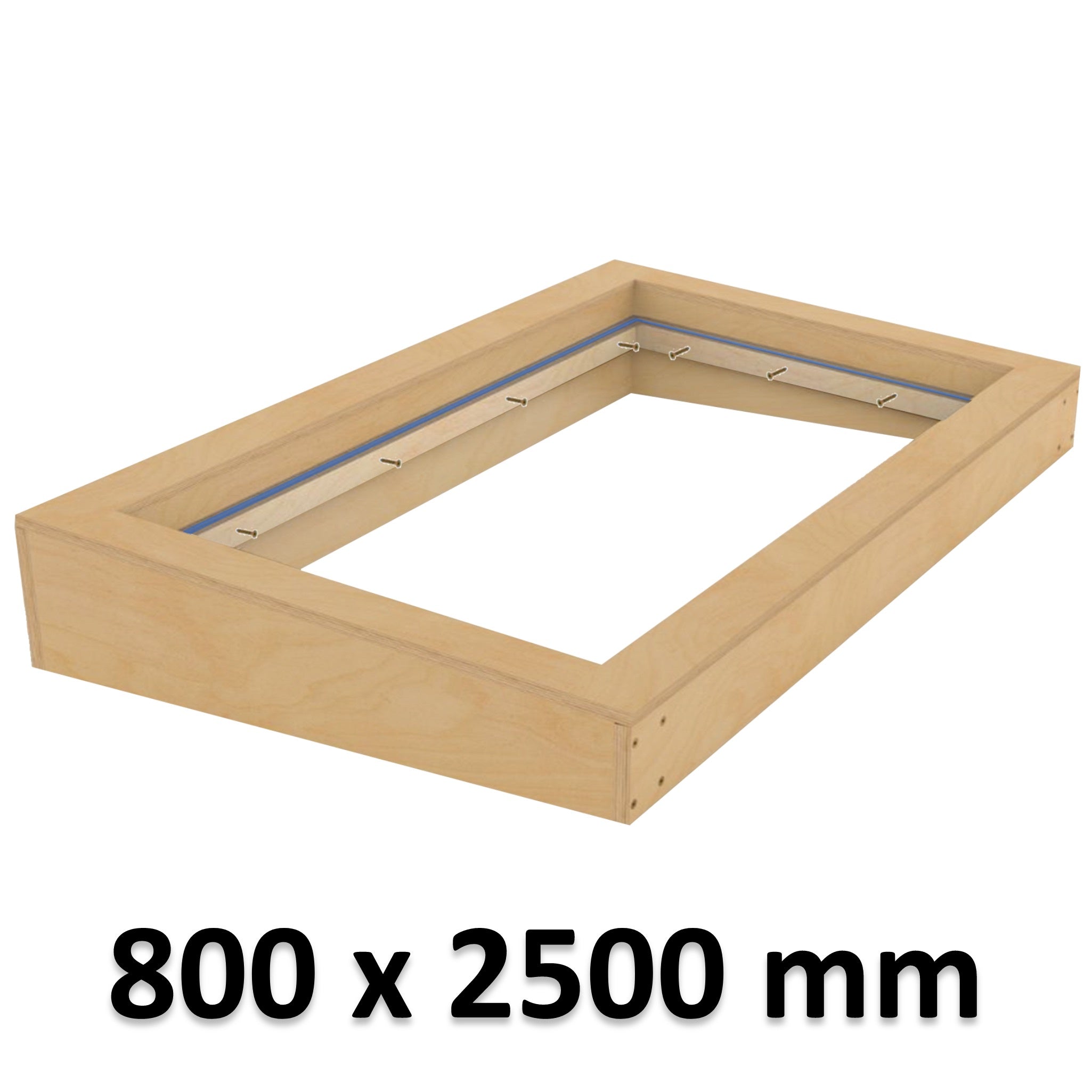 800 x 2500 mm Insulated Upstand for Flat Roof