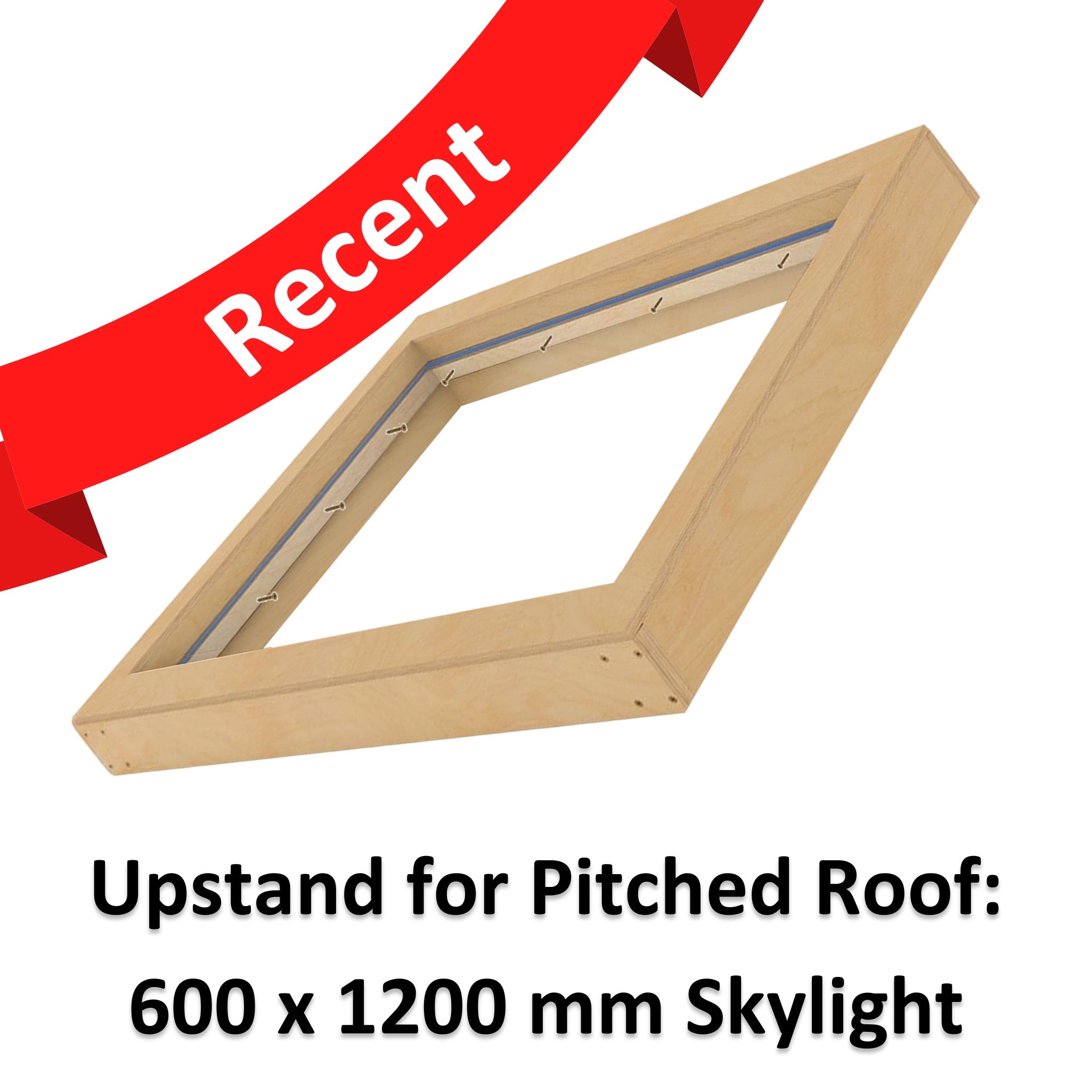 600 x 1200 mm Insulated Upstand for Pitched Roof