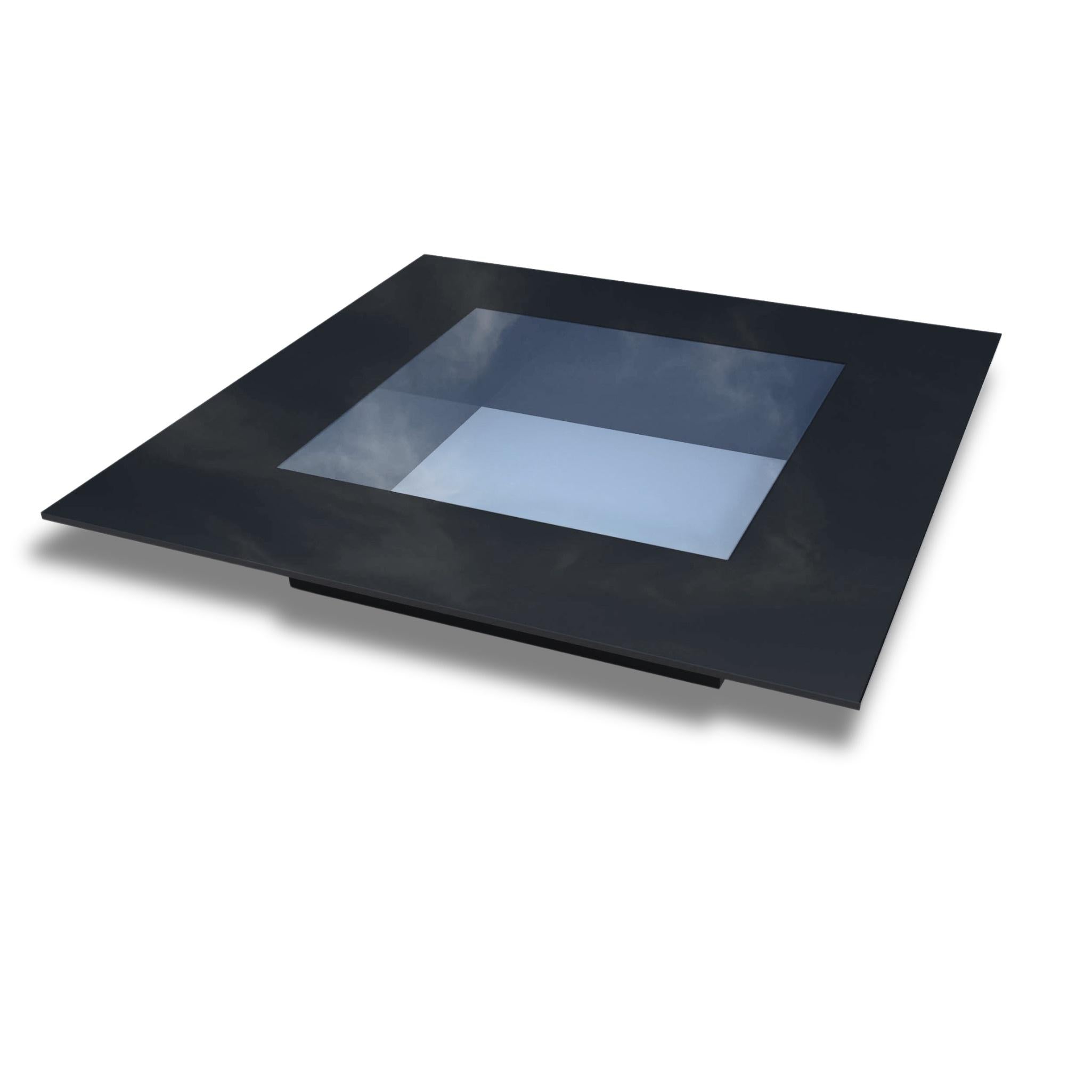 300 x 300 mm Frameless Skylight for Flat Roof - Triple Glazed