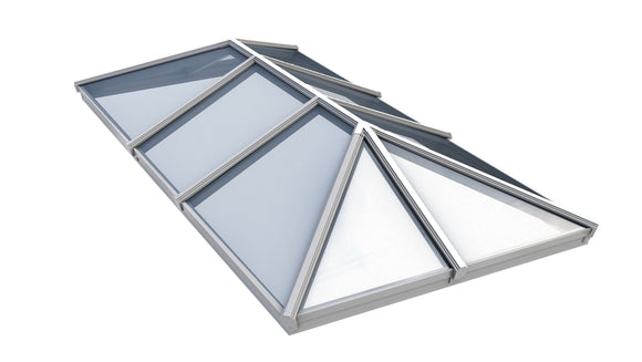 1000 x 5000 mm Korniche Style #5 Aluminium Roof Lantern.