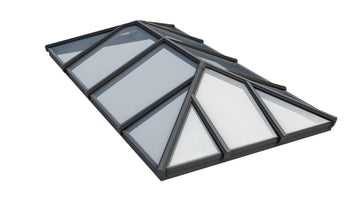 2000 x 3000 mm Korniche Style #9 Aluminium Roof Lantern.