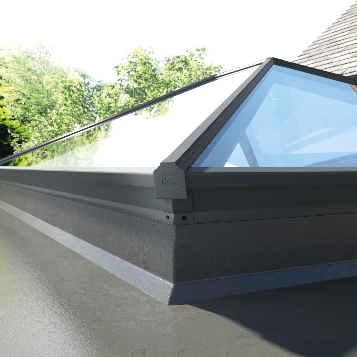 1500 x 2500 mm Korniche Style #1 Aluminium Roof Lantern