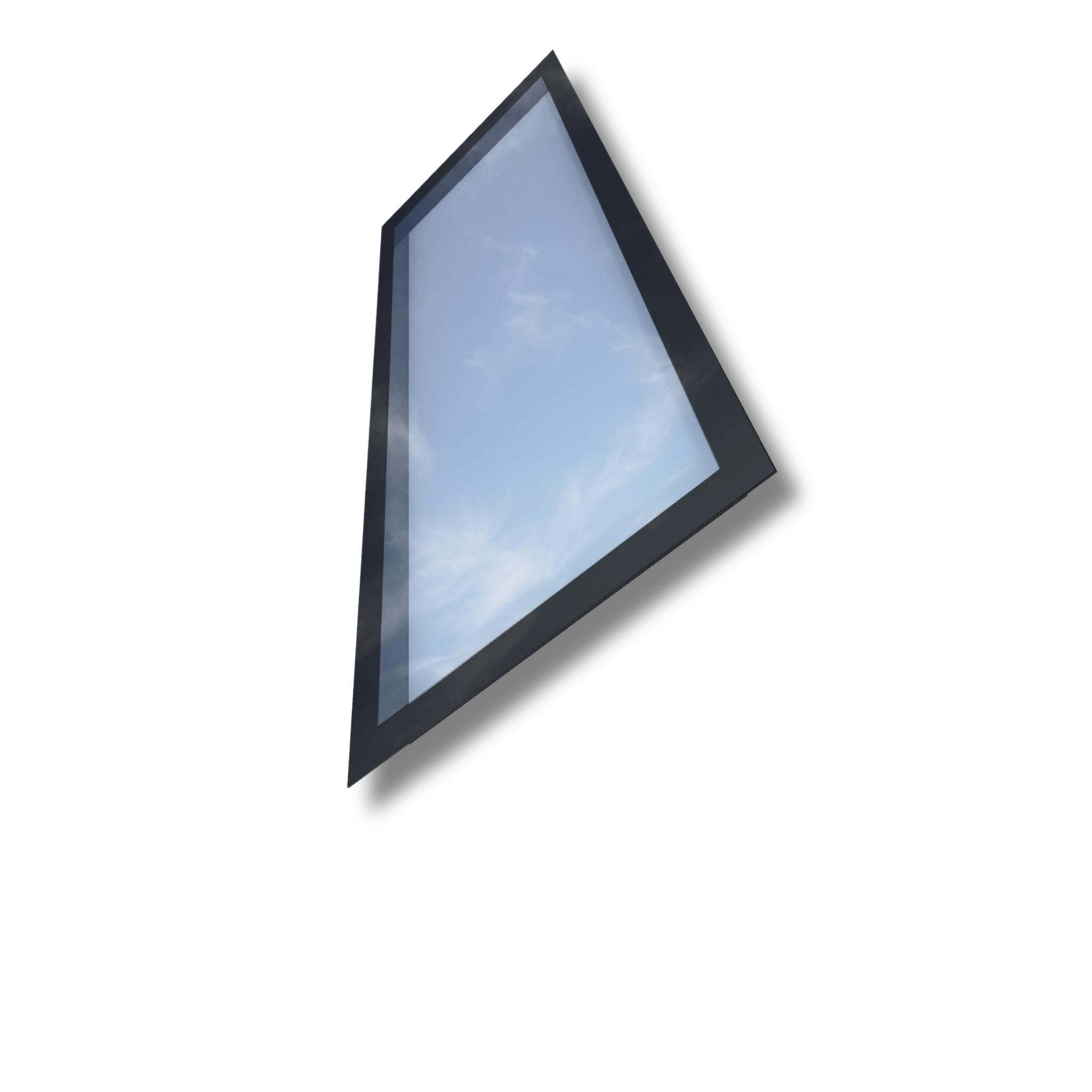 1000 x 3000 mm Frameless Skylight for Pitched Roof - Triple Glazed