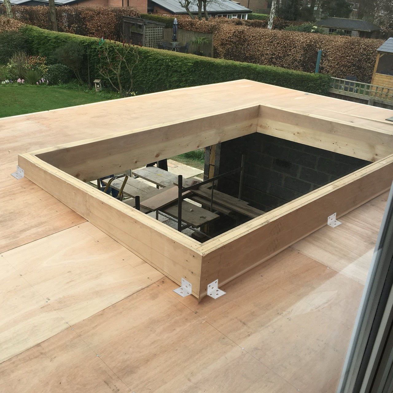 600 x 600 mm Insulated Upstand for Flat Roof