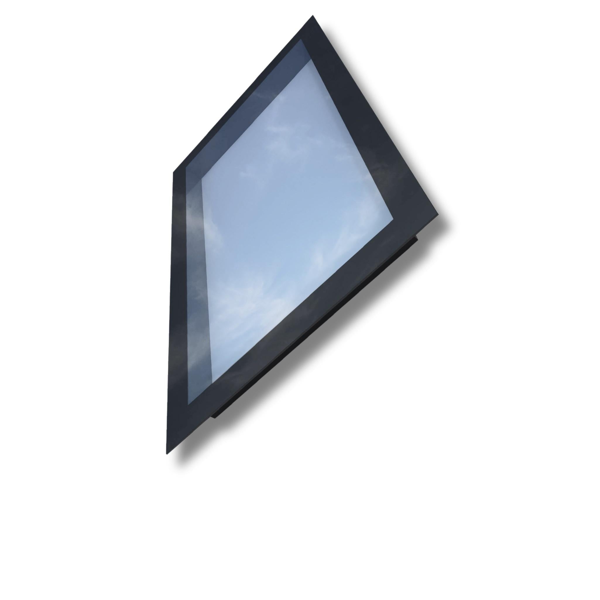 800 x 1500 mm Frameless Skylight for Pitched Roof - Triple Glazed - 0