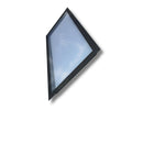 1000 x 2500 mm Frameless Skylight for Pitched Roof - Triple Glazed.