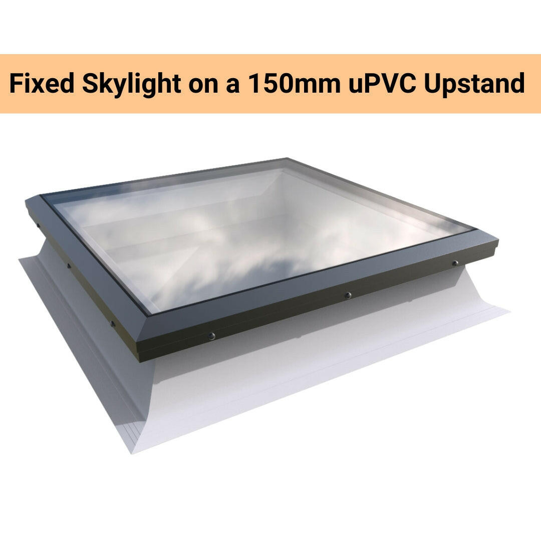 Brett Martin Bespoke Fixed Skylight for Flat Roof.