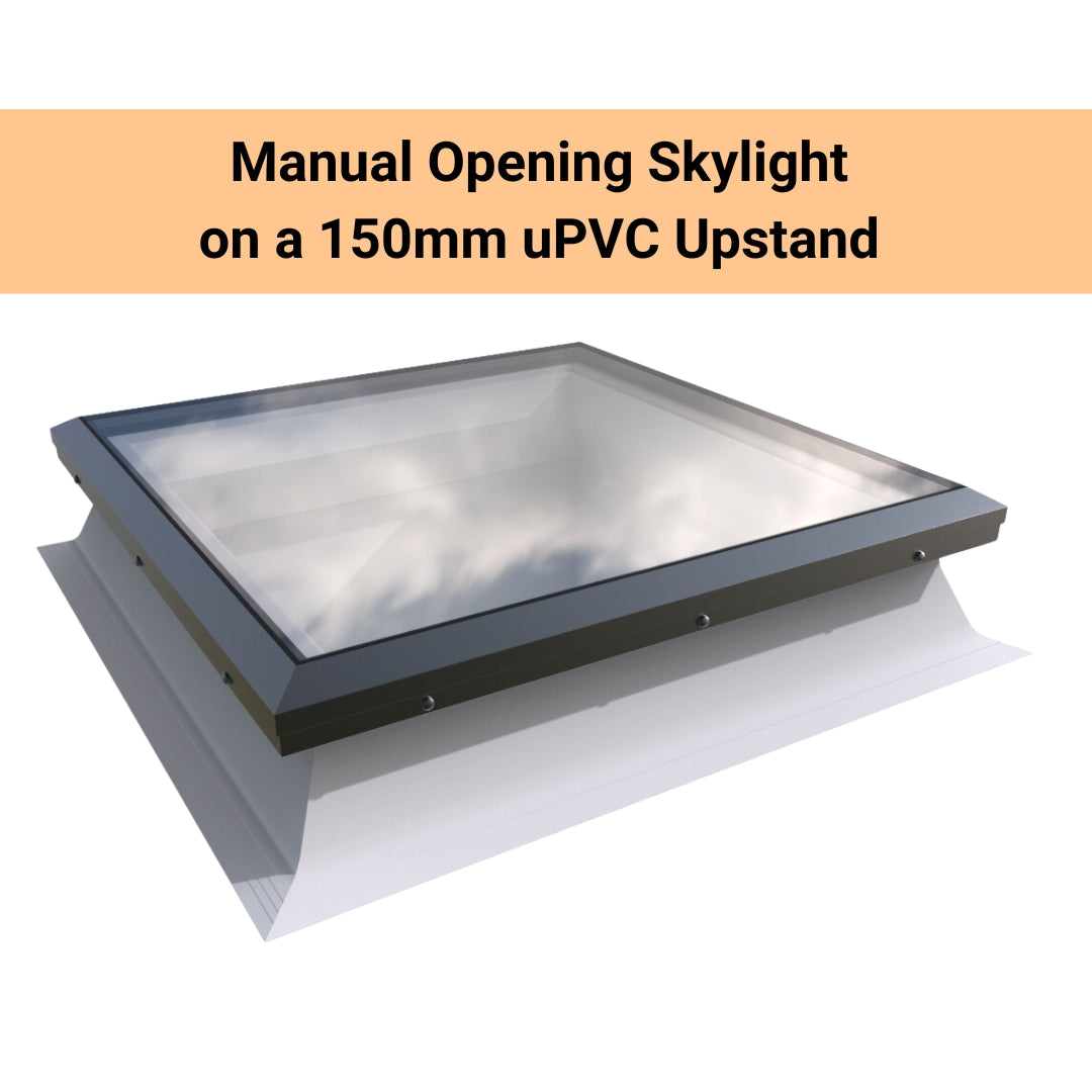 Brett Martin Bespoke Manual Opening Skylight for Flat Roof