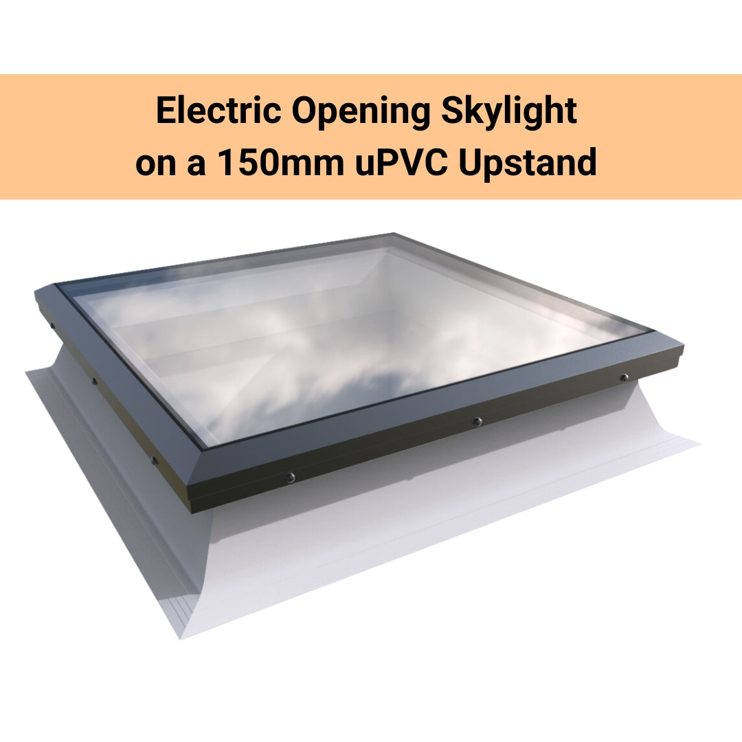 Brett Martin Bespoke Electric Opening Skylight for Flat Roof