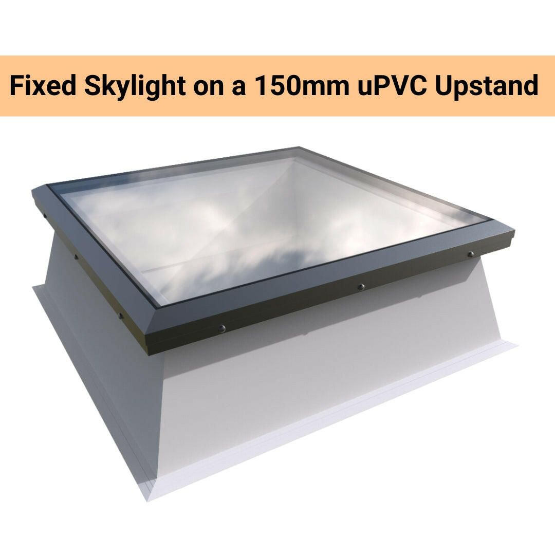 Brett Martin Bespoke Fixed Skylight for Flat Roof.