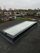 1200 x 1200 mm Frameless Skylight for Flat Roof - Triple Glazed.