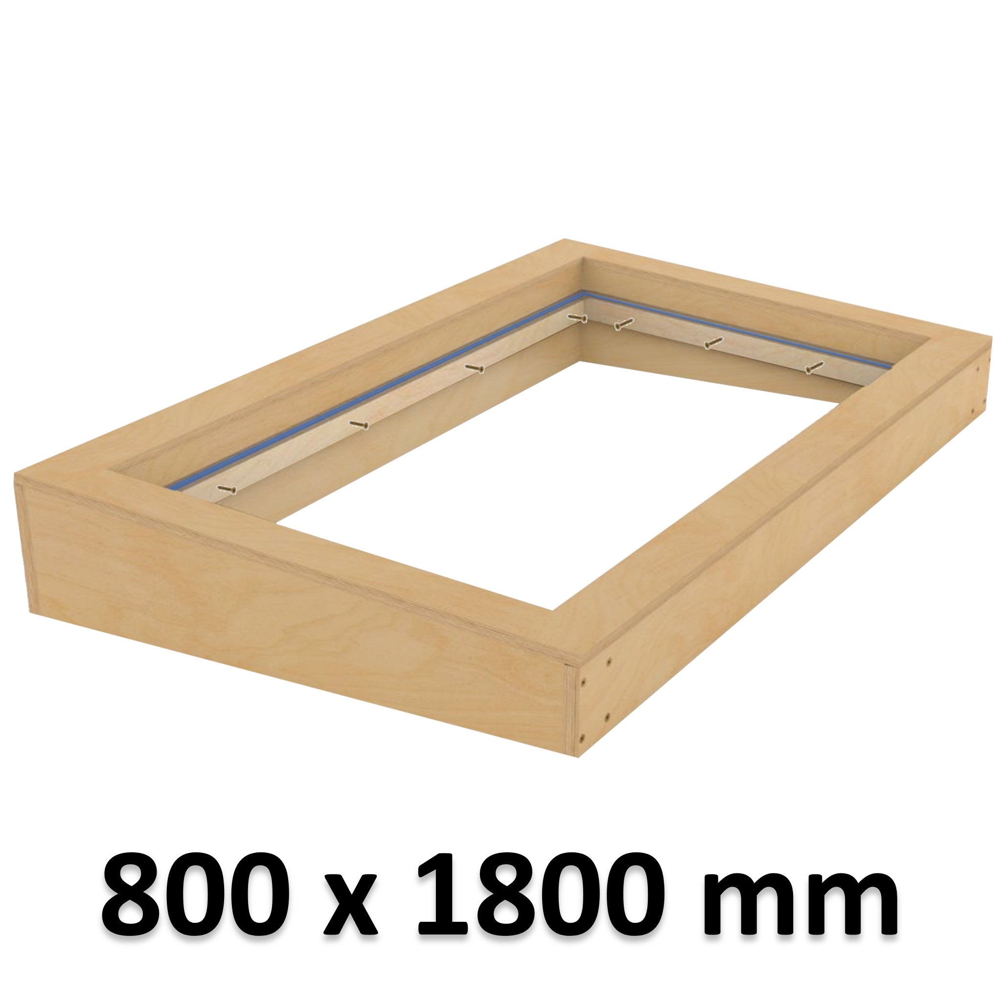 800 x 1800 mm Insulated Upstand for Flat Roof