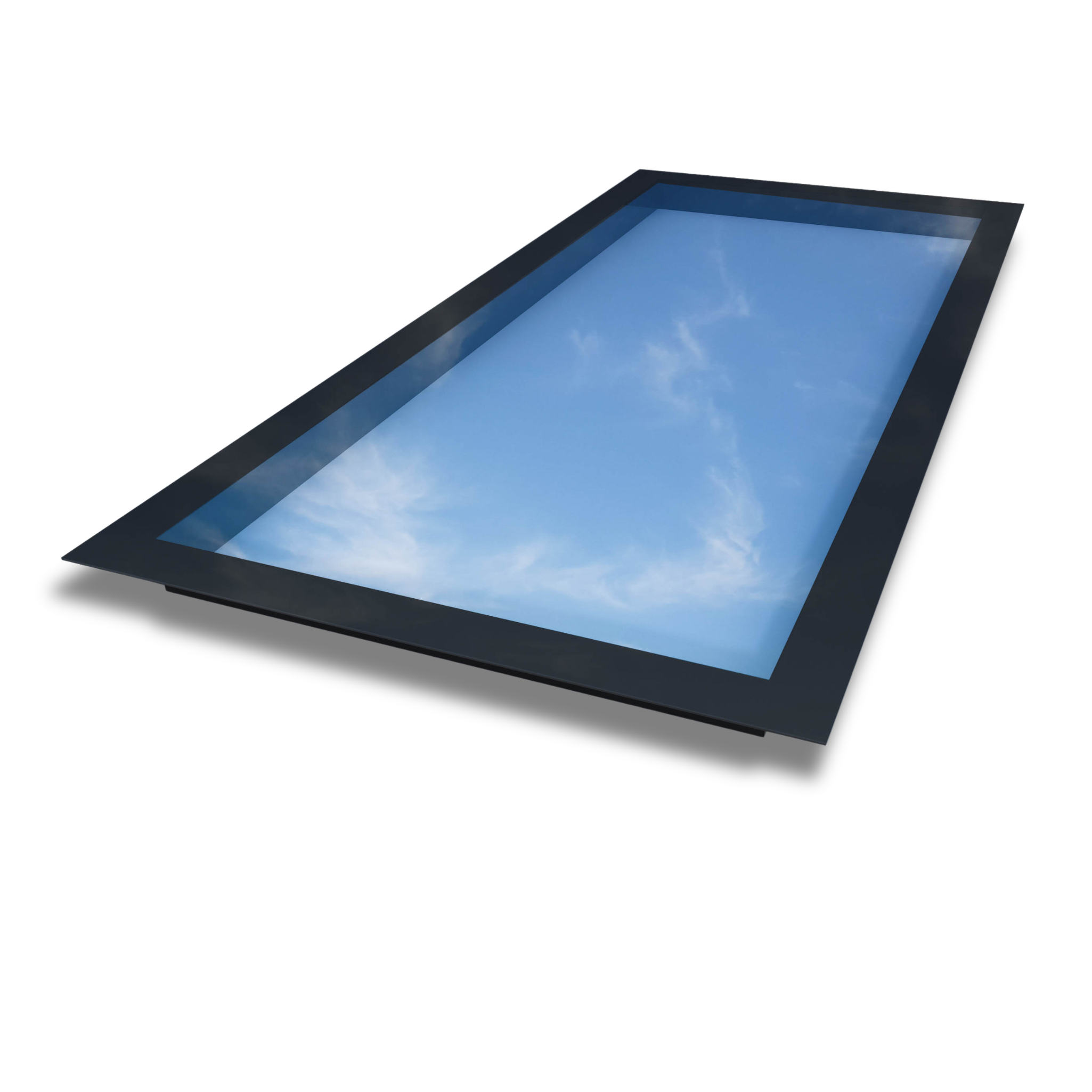 Frameless Skylight for Flat Roof - Triple Glazed