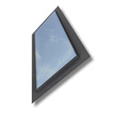 600 x 1500 mm Frameless Skylight for Pitched Roof - Triple Glazed.