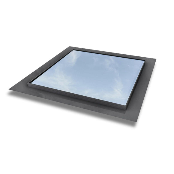 800 x 800 mm Frameless Skylight for Flat Roof - Triple Glazed.