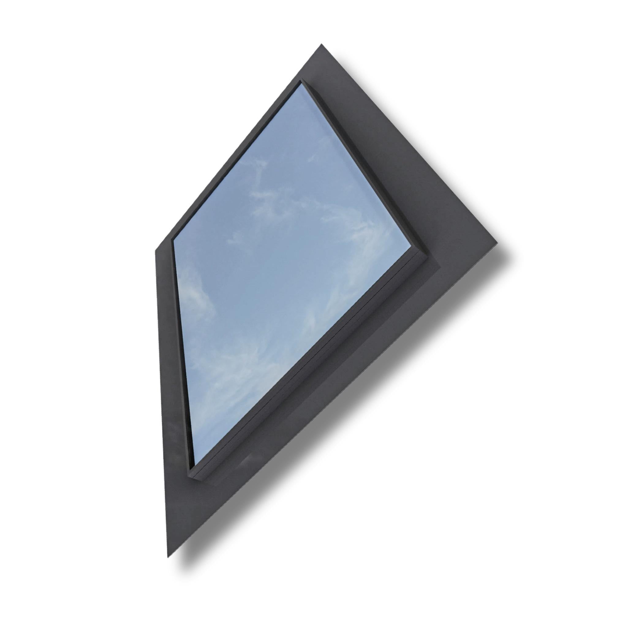 600 x 1200 mm Frameless Skylight for Pitched Roof - Triple Glazed