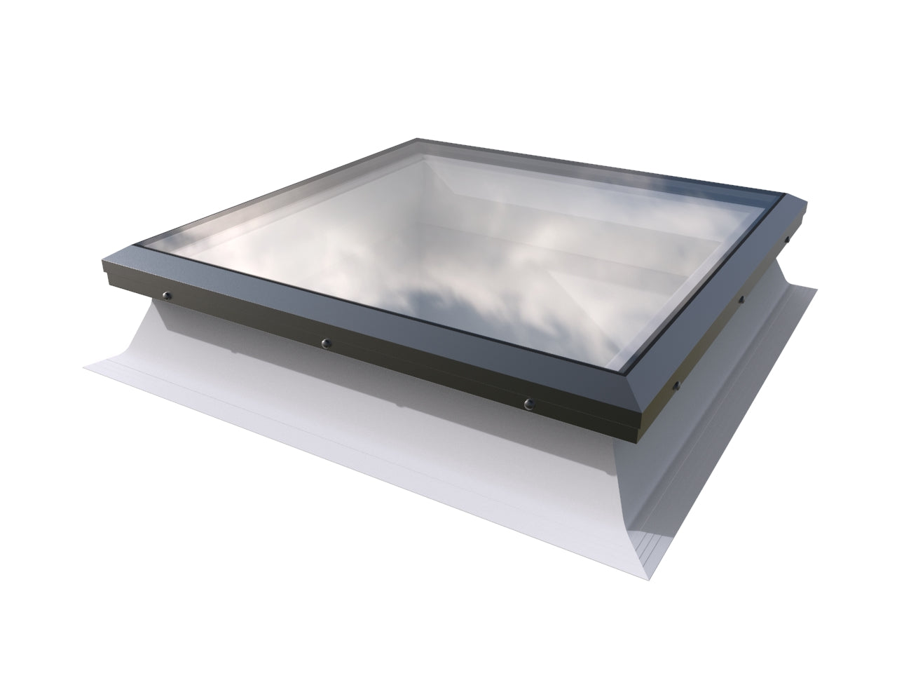 1000 x 2000 mm Brett Martin Fixed Skylight for Flat Roof