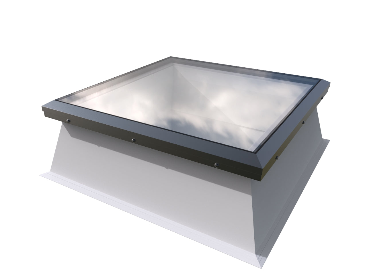 1000 x 2000 mm Brett Martin Fixed Skylight for Flat Roof