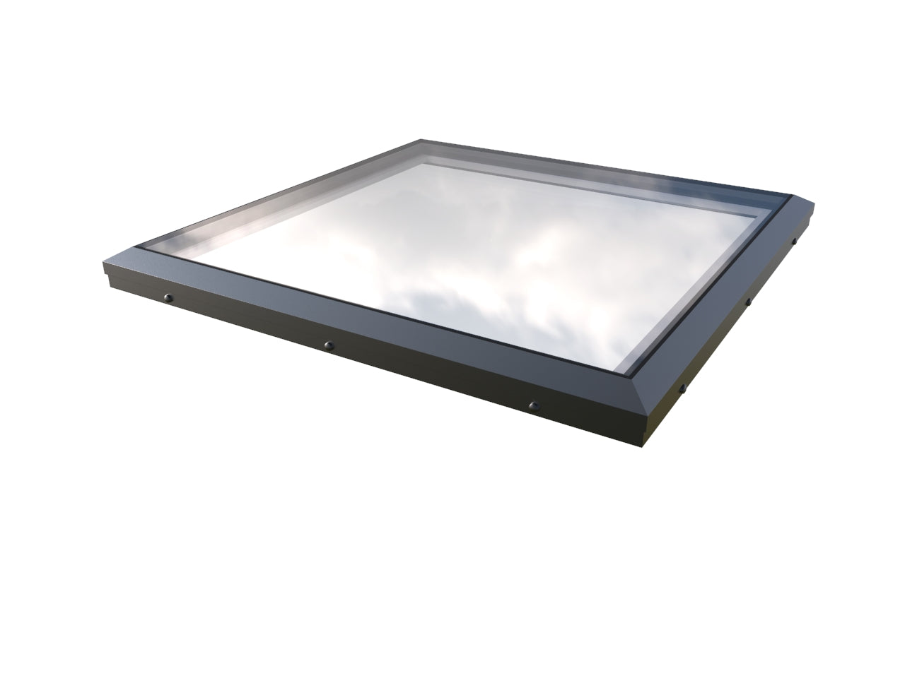 1000 x 2000 mm Brett Martin Fixed Skylight for Flat Roof