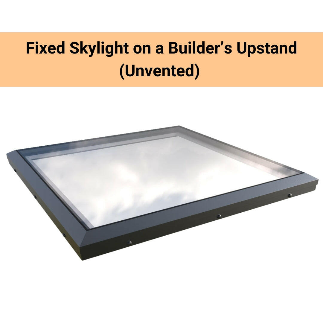 Brett Martin Bespoke Fixed Skylight for Flat Roof.