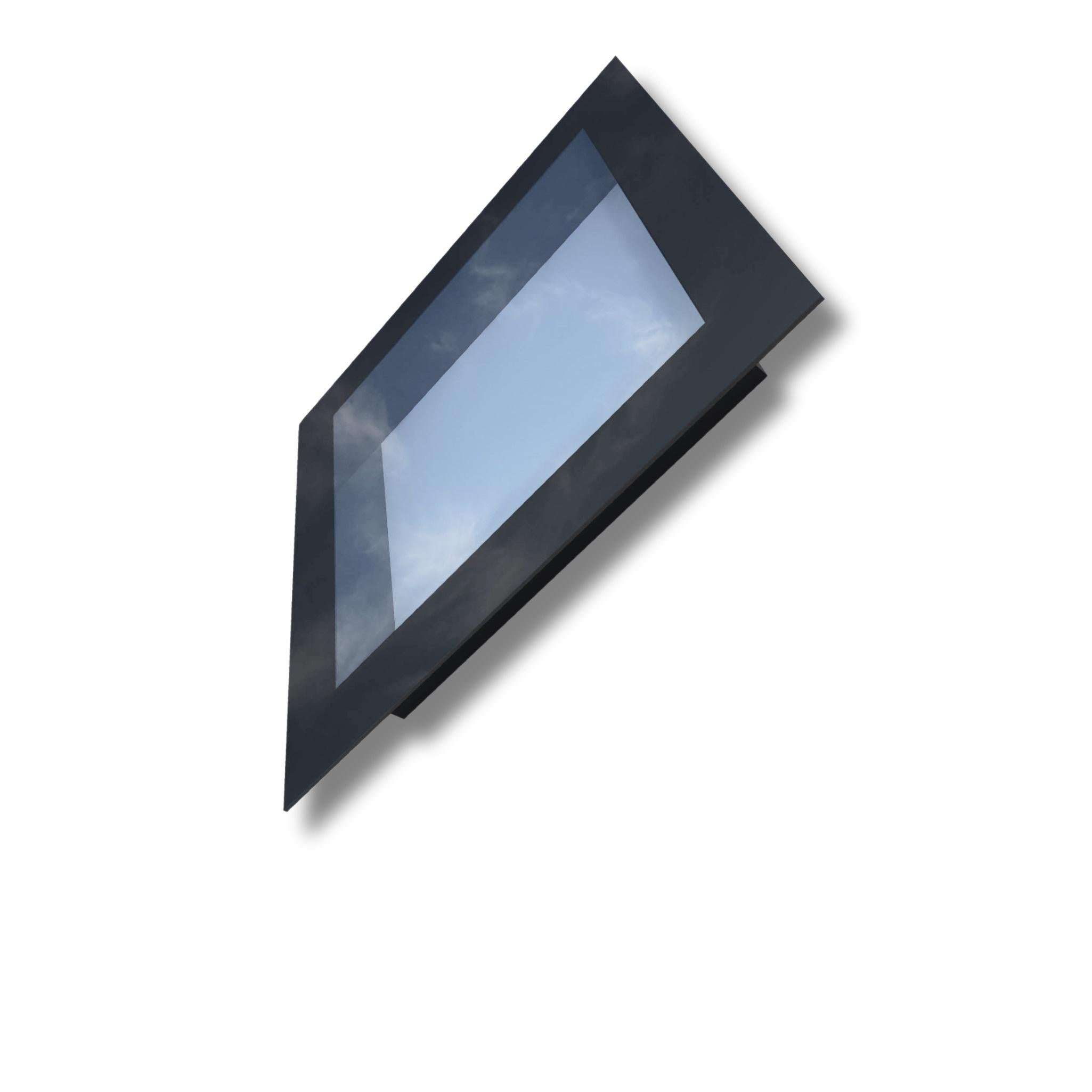 600 x 600 mm Frameless Skylight for Pitched Roof - Triple Glazed - 0