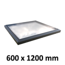 600 x 1200 mm Brett Martin Fixed Skylight for Flat Roof.