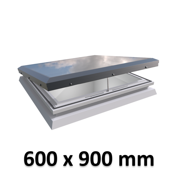 600 x 900 mm Brett Martin Electric Opening Skylight for Flat Roof.