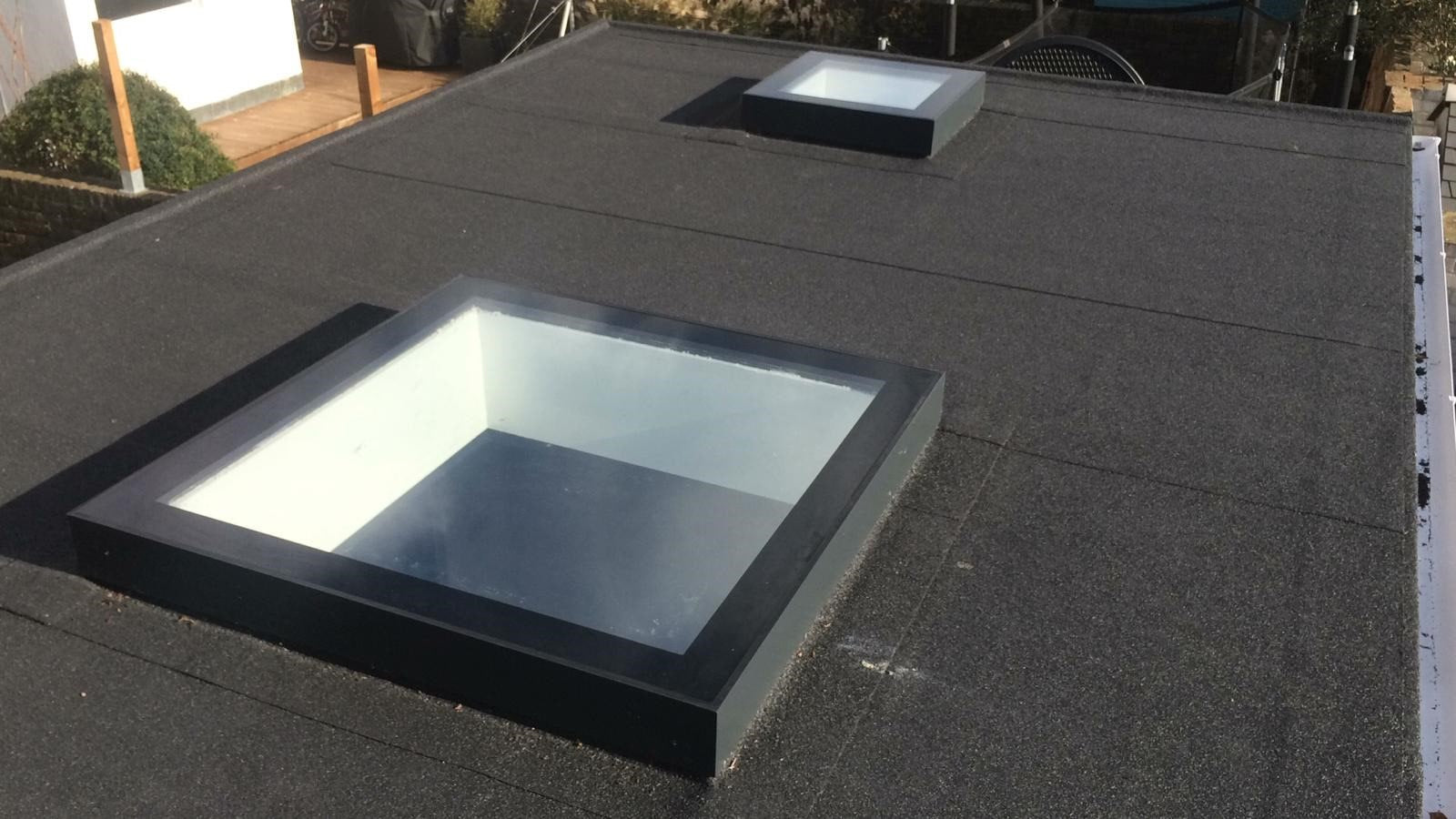 1000 x 2500 mm Framed Skylight for Flat Roof