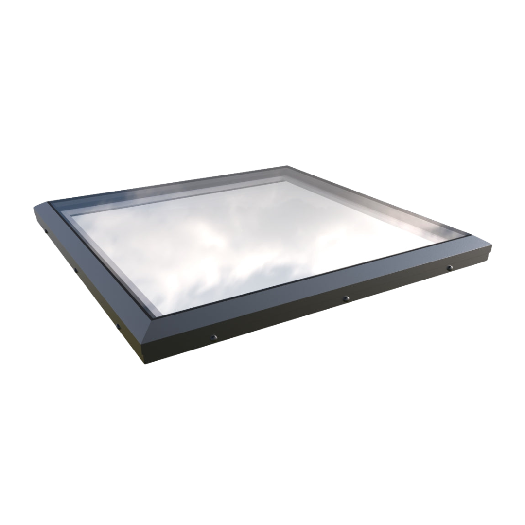 1000 x 1000 mm Brett Martin Fixed Skylight for Flat Roof - 0