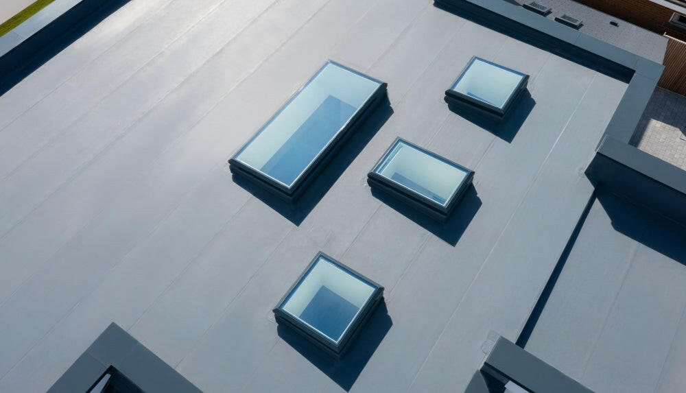 1500 x 1500 mm Fixed Glass Link Skylight | Premium Range.