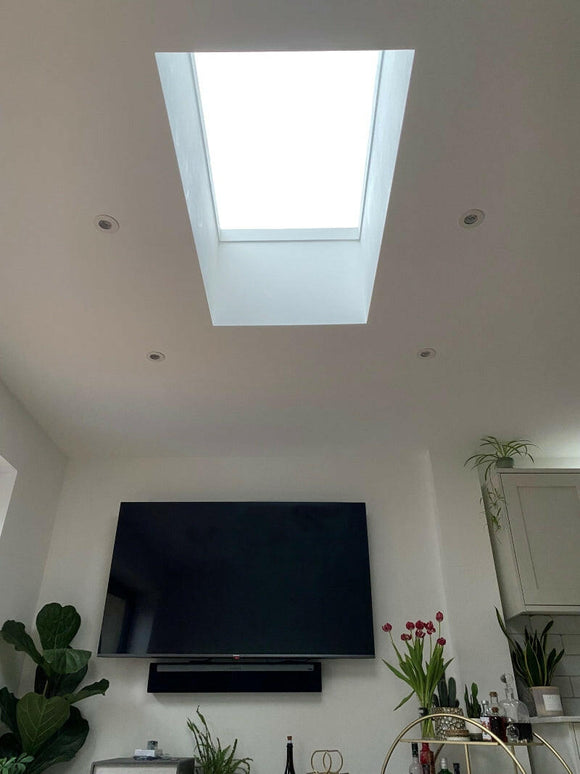 1000 x 2000 mm Electric Opening Glass Link Skylight | Premium Range.
