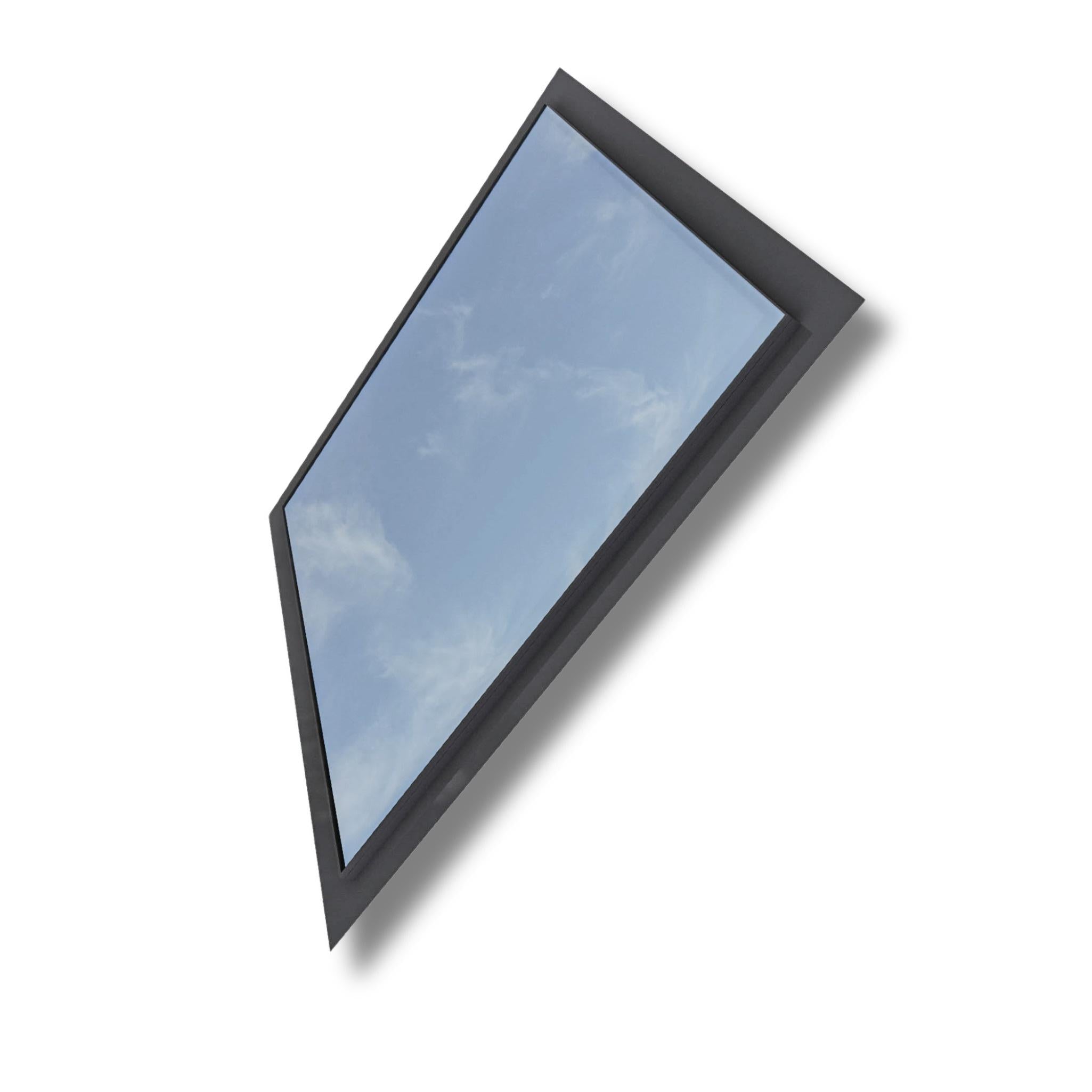 1500 x 1500 mm Frameless Skylight for Pitched Roof - Triple Glazed