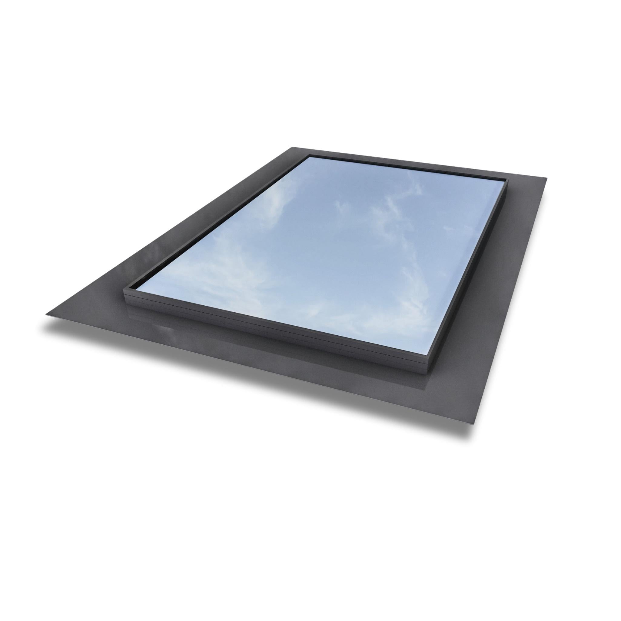 600 x 900 mm Frameless Skylight for Flat Roof - Triple Glazed