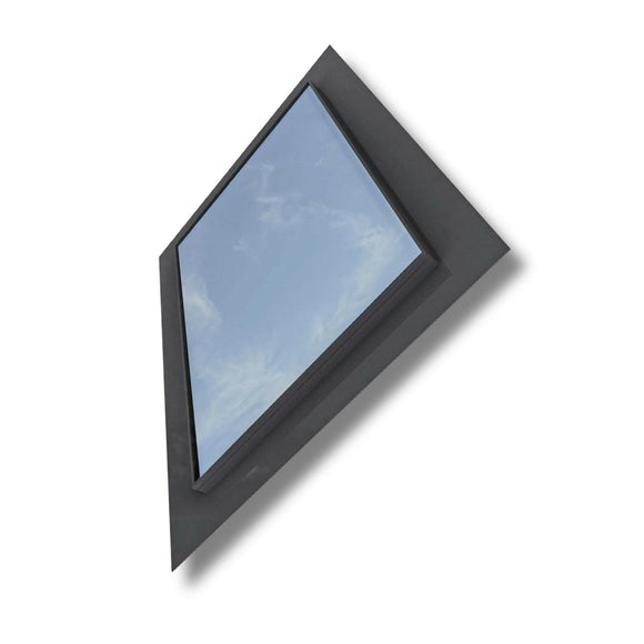 600 x 900 mm Frameless Skylight for Pitched Roof - Triple Glazed.