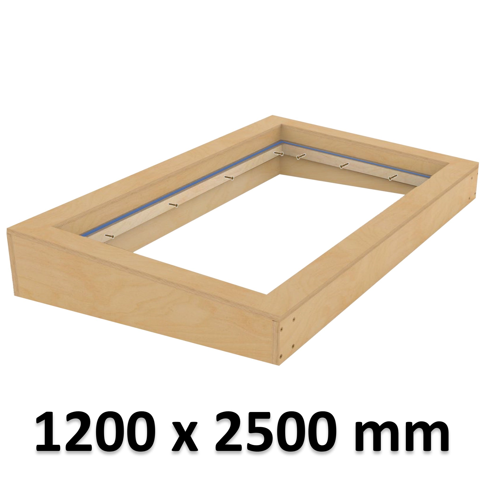 1200 x 2500 mm Insulated Upstand for Flat Roof