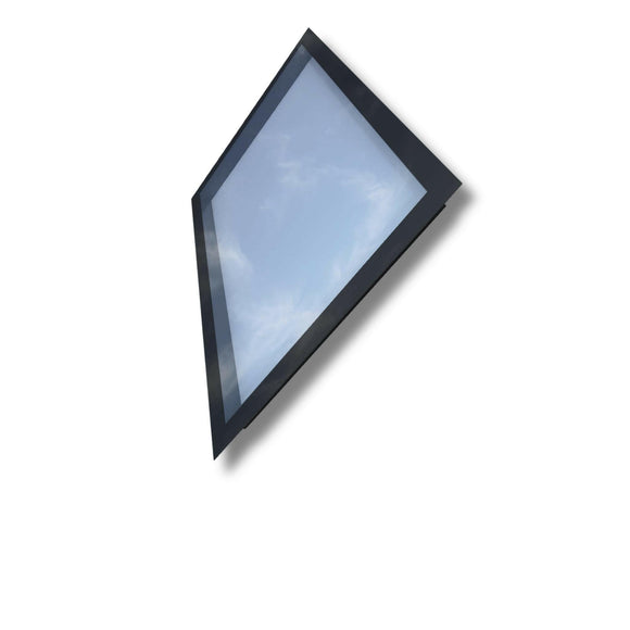 1200 x 2000 mm Frameless Skylight for Pitched Roof - Triple Glazed.