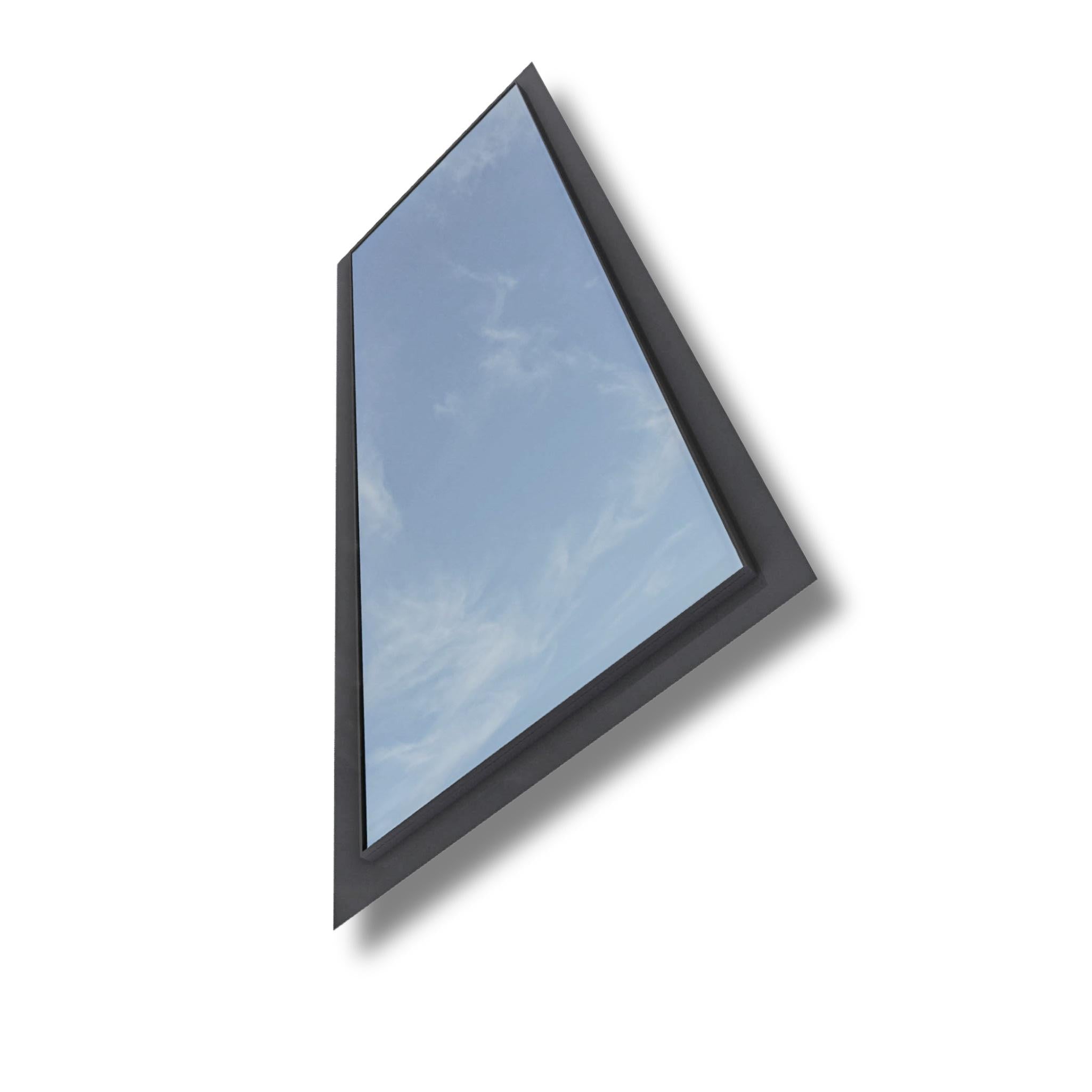 1000 x 3000 mm Frameless Skylight for Pitched Roof - Triple Glazed