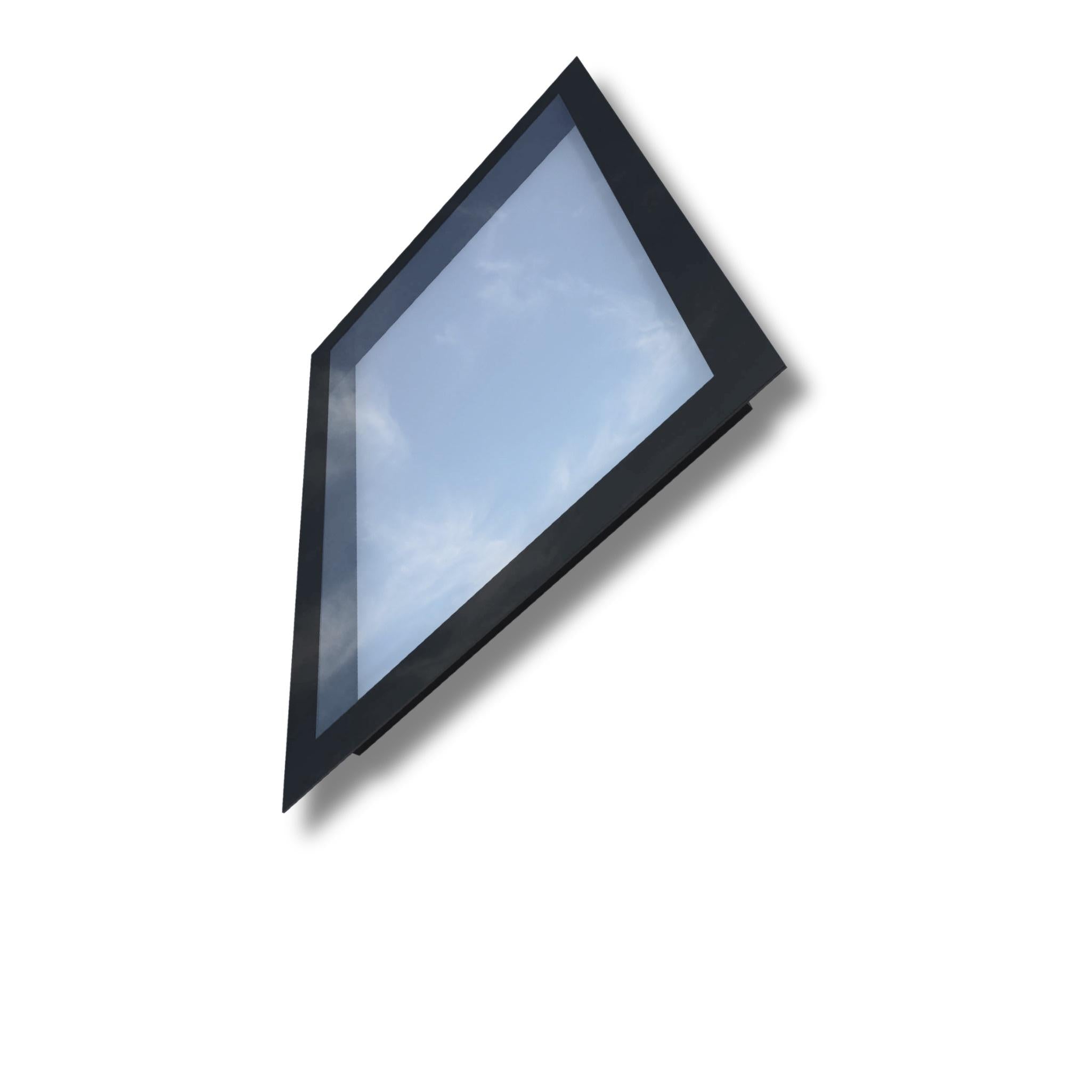 1000 x 1500 mm Frameless Skylight for Pitched Roof - Triple Glazed