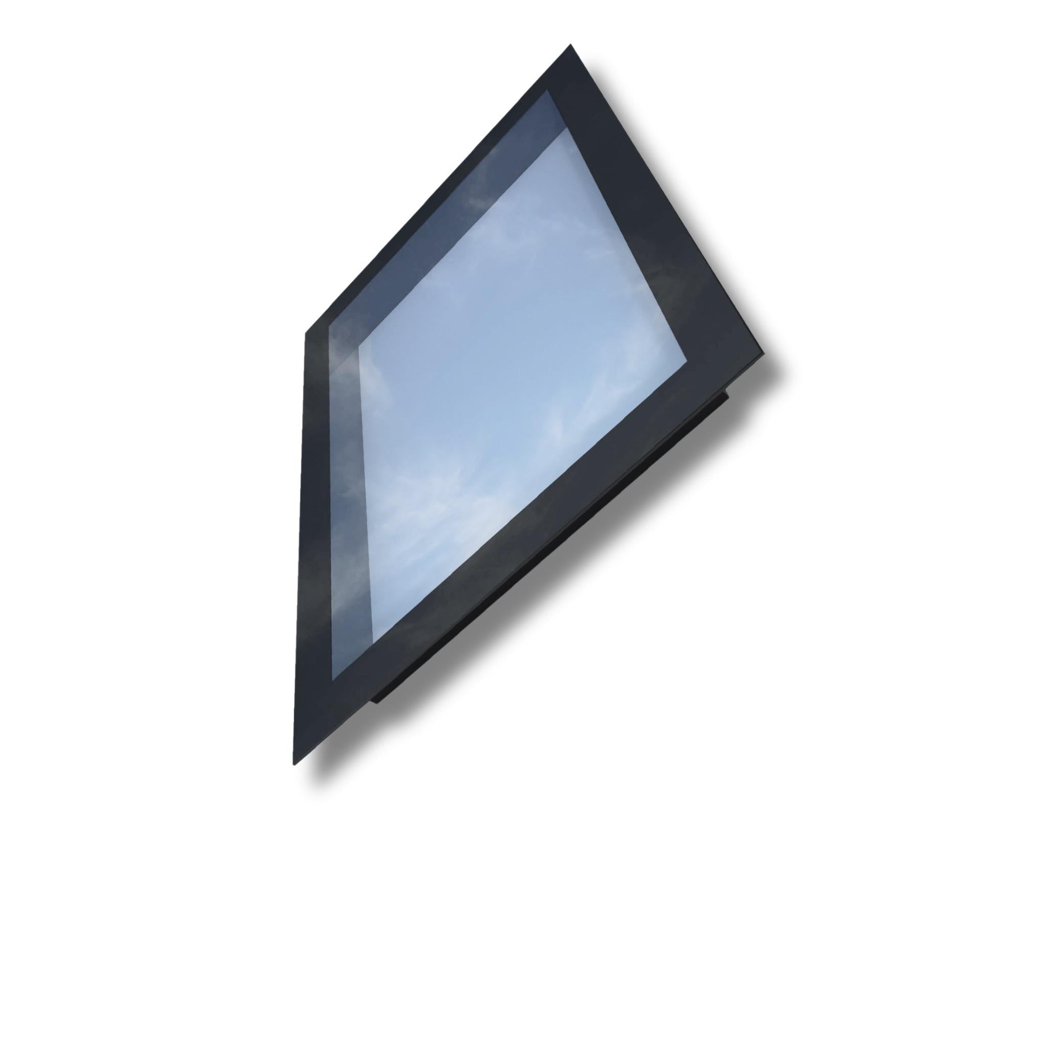 800 x 1200 mm Frameless Skylight for Pitched Roof - Triple Glazed