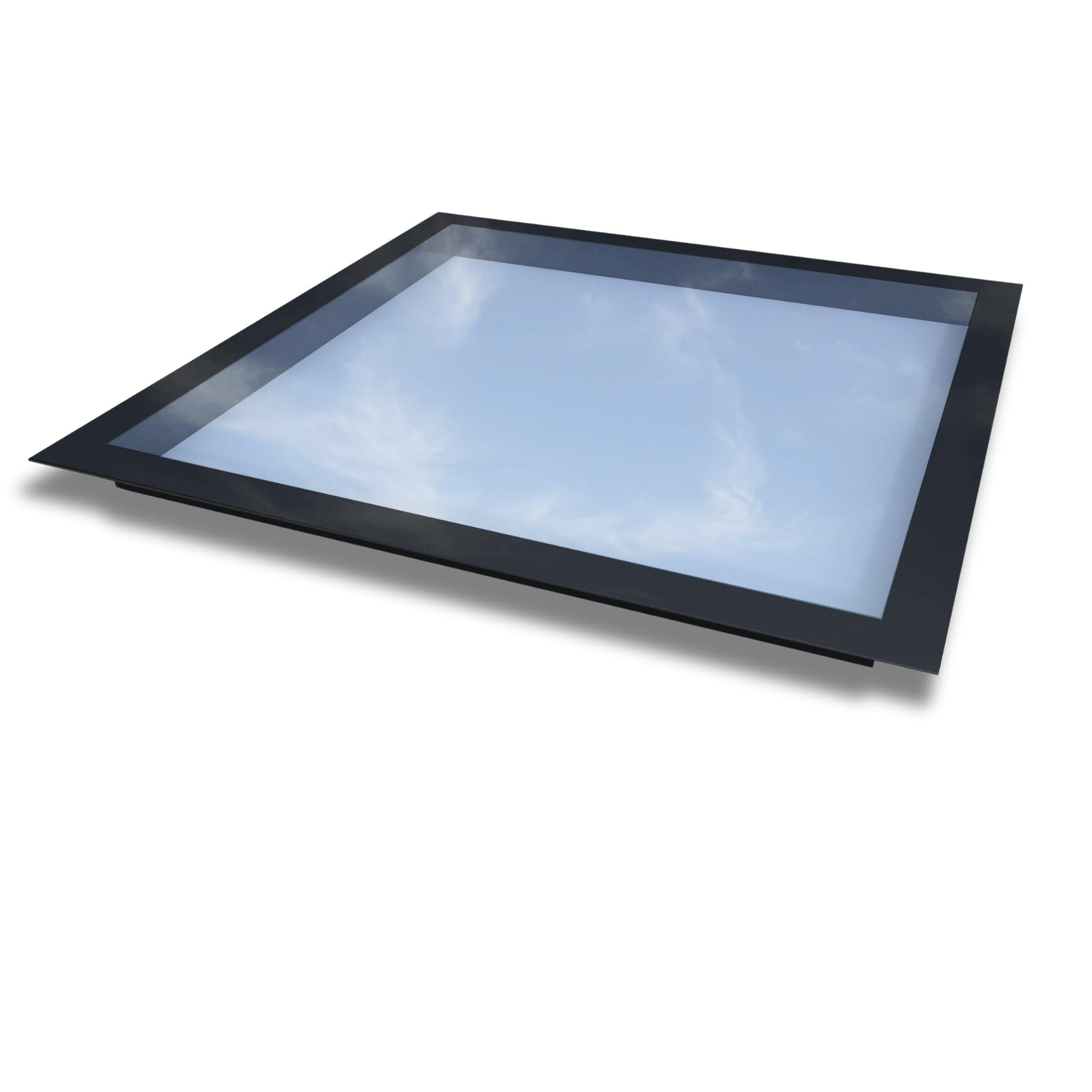 1500 x 1500 mm Frameless Skylight for Flat Roof - Triple Glazed