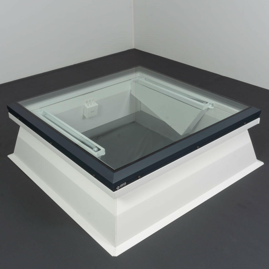 1050 x 1050 mm Brett Martin Flat Glass Access Hatch.