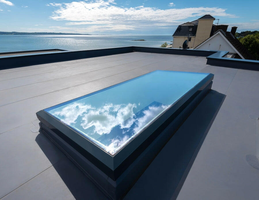 1500 x 2500 mm Fixed Glass Link Skylight | Premium Range.