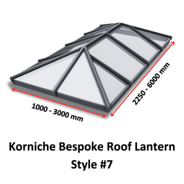 Korniche Bespoke Aluminium Roof Lantern Style #7.