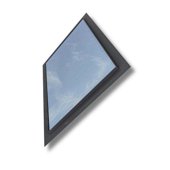 1000 x 1500 mm Frameless Skylight for Pitched Roof - Triple Glazed.