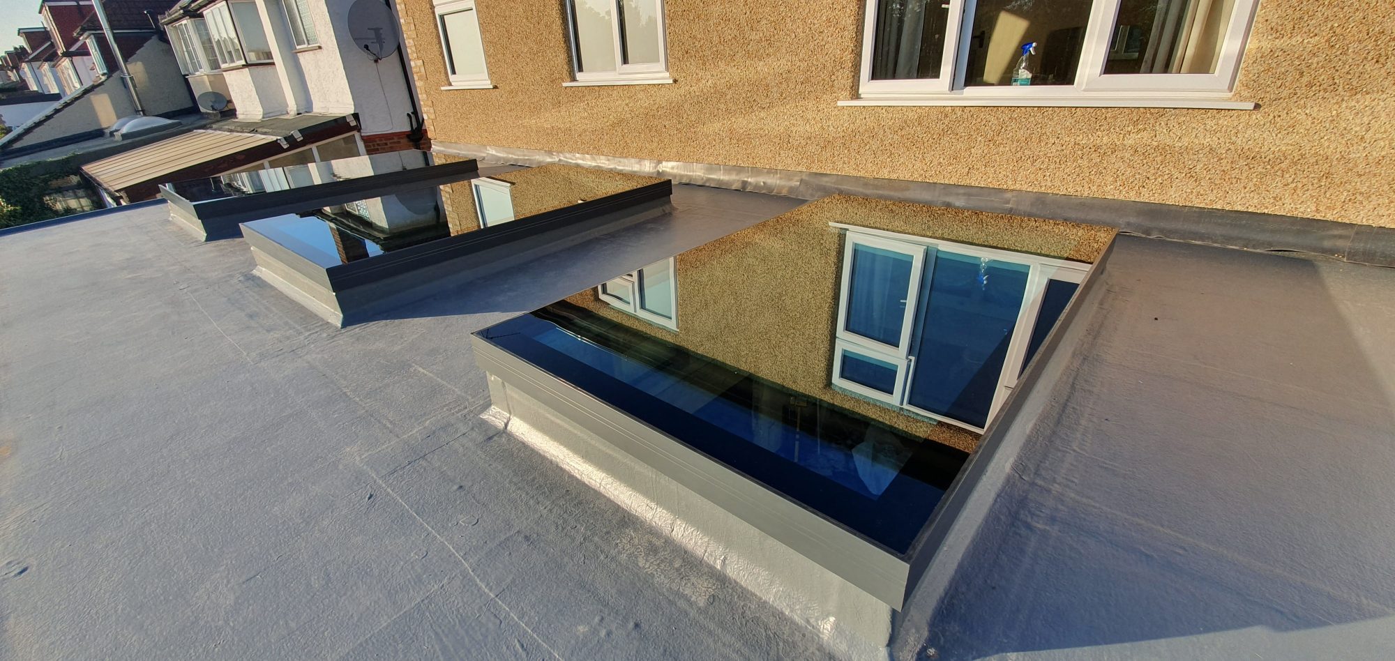 500 x 1500 mm Framed Skylight for Flat Roof