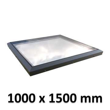 1000 x 1500 mm Brett Martin Fixed Skylight for Flat Roof.