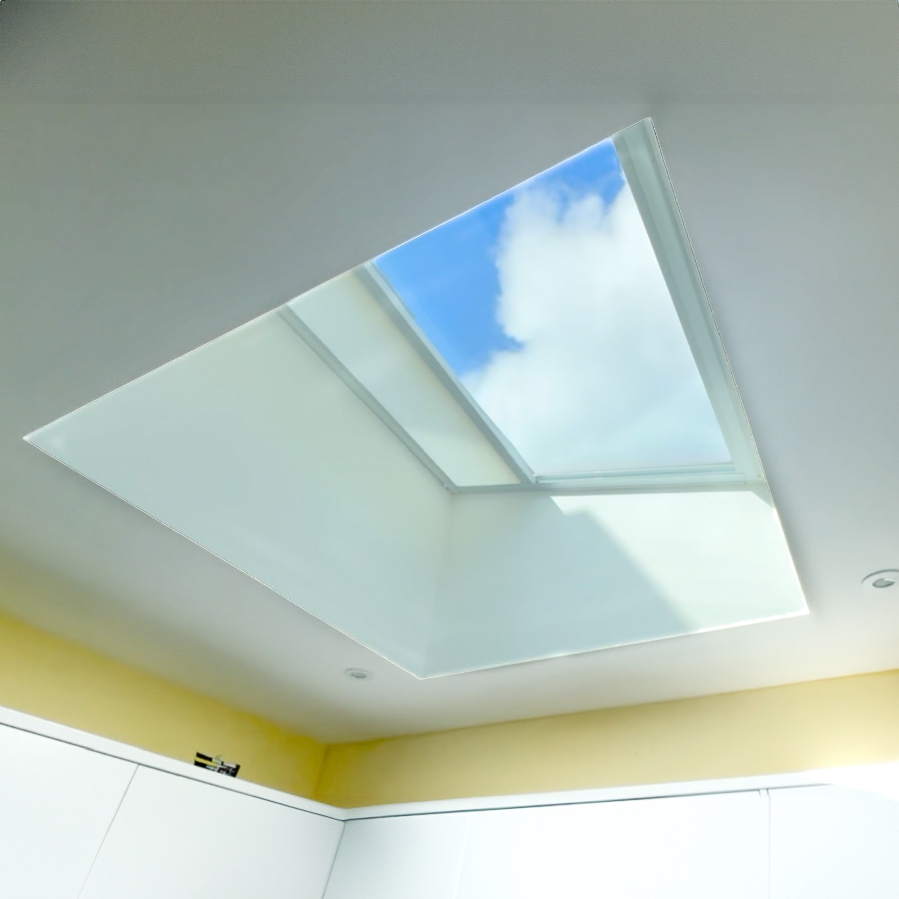 1200 x 2000 mm Manual Blinds for Flat / Pitched Roof Skylights & Roof Lanterns